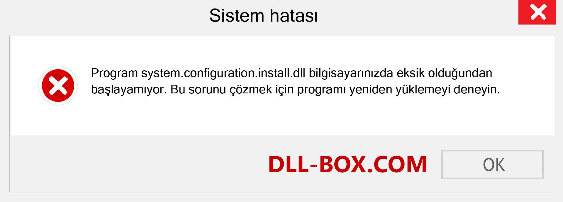 system.configuration.install.dll dosyası eksik mi? Windows 7, 8, 10 için İndirin - Windows'ta system.configuration.install dll Eksik Hatasını Düzeltin, fotoğraflar, resimler